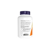 Thumbnail for A white Now Foods supplement bottle displaying detailed label information including suggested usage, ingredients (including Pumpkin Seed Oil), and a barcode.