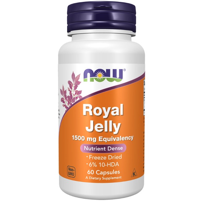 Royal Jelly 1500 mg 60 Capsules - front