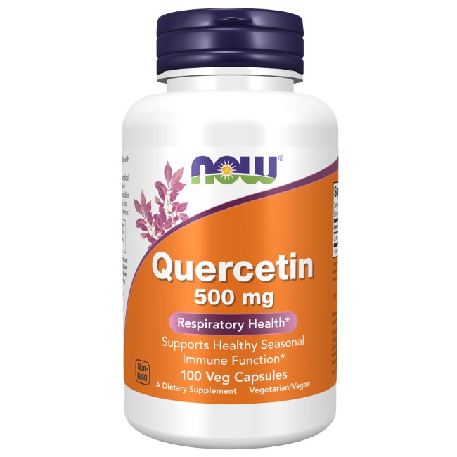 Quercetin 500 mg 100 Veg Capsules - front 2