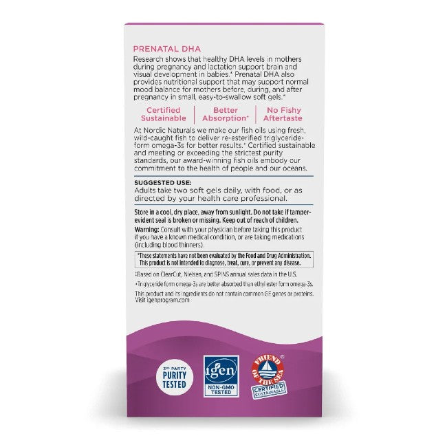 Prenatal DHA 180 Soft Gels