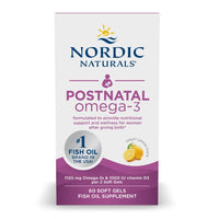 Thumbnail for Postnatal Omega-3 60 Soft Gels - Great Lemon Taste