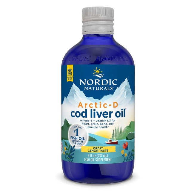 Arctic-D Cod Liver Oil 237 ml - Great Lemon Taste