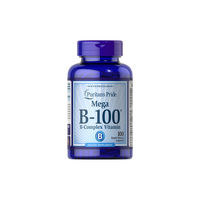 Thumbnail for Mega B-100 (B-Complex Vitamin) 100 Capsules