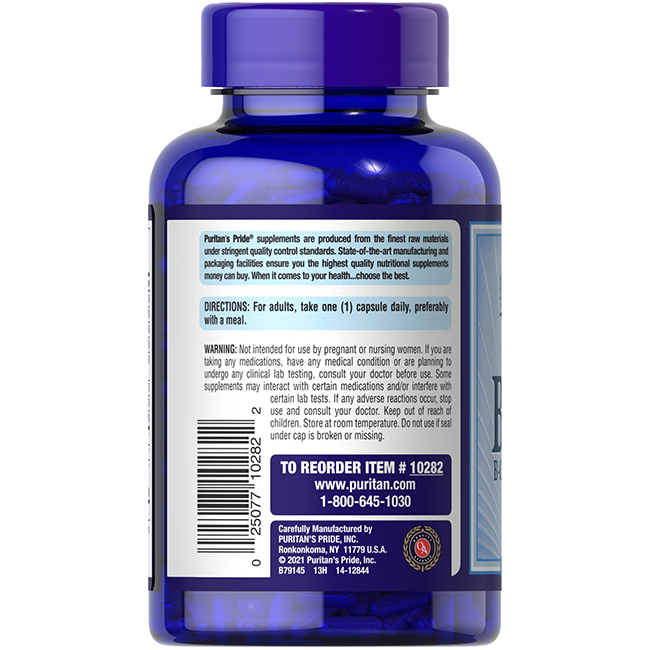 Mega B-100 (B-Complex Vitamin) 100 Capsules