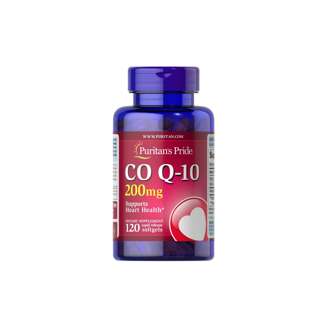Coenzima Q10 Liberación Rápida 200 mg 120 Sgel Q-SORB™