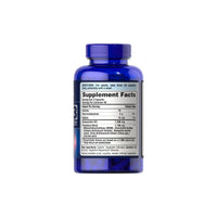 Thumbnail for A bottle of Puritan's Pride Glucosamine Chondroitin MSM 120 capsules with a label on it.