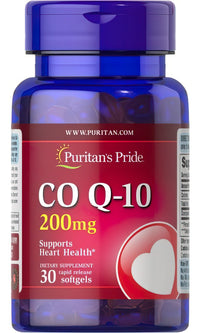 Thumbnail for Q-SORB™ Co Q-10 200 mg 30 rapid release softgels - front 2