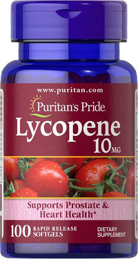 Thumbnail for Puritan's Pride Lycopene 10 mg 100 sgels.