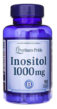 Thumbnail for Puritan's Pride Inositol 1000 mg 90 Caplets.