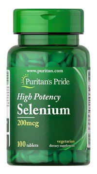 Thumbnail for Selenium 200 mcg 100 tablets - front 2
