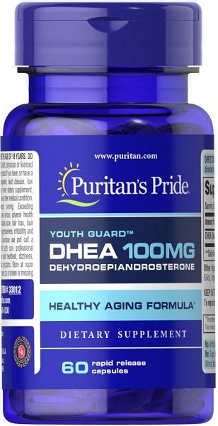 Puritan's Pride DHEA 100 mg 60 Caps.