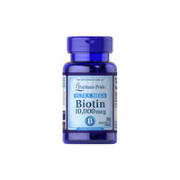 Thumbnail for Ultra Mega Biotin 10,000 mcg 50 Rapid Release Softgels