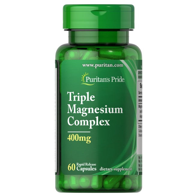 Triple Magnesium Complex 400 mg 60 Rapid Release Capsules