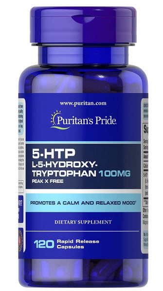 Puritan's Pride 5-HTP 100 mg 120 caps.