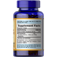 Thumbnail for Naturally Sourced Vitamin E-1000 IU Mixed Tocopherols 100 Softgels