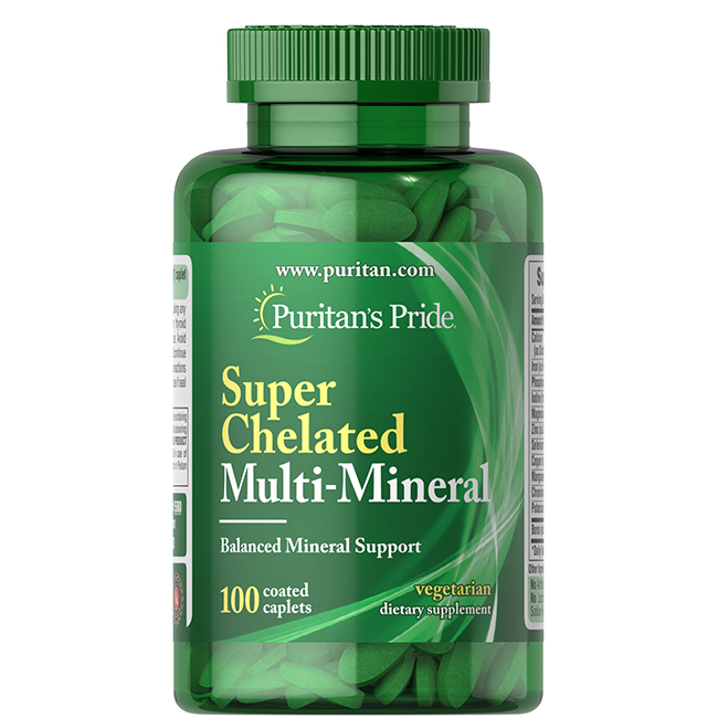 Super Quelado Multi-Minera con Zinc 100 Comprimidos Recubiertos