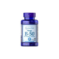 Thumbnail for Vitamin B-50 Complex 100 Rapid Rease Capsules