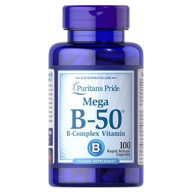 Vitamin B-50 Complex 100 Rapid Rease Capsules