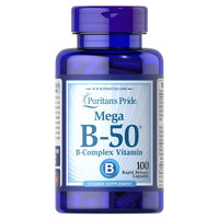 Thumbnail for Vitamin B-50 Complex 100 Rapid Rease Capsules