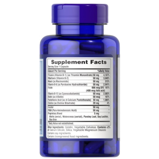 Vitamin B-50 Complex 100 Rapid Rease Capsules
