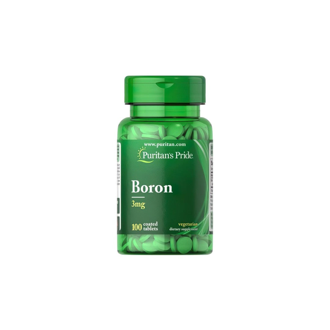 Boron 3 mg 100 coated tablets Vegetarian - front