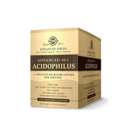 Thumbnail for A box of Solgar Advanced 40+ Acidophilus 120 Vegetable Capsules.