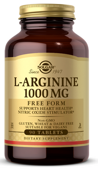 Thumbnail for L-Arginine 1000 mg 90 tablets - front 2