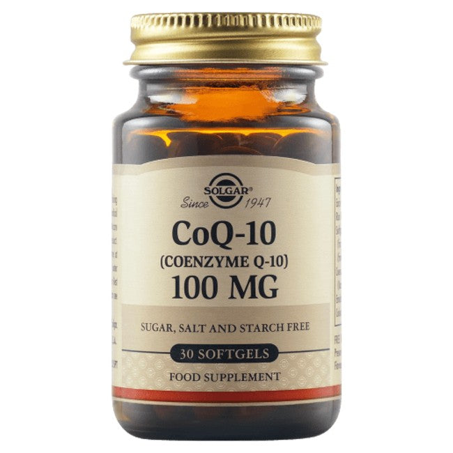 CoQ-10 (Coenzyme Q-10) 100 mg 30 Softgels