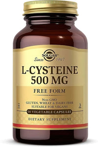 Thumbnail for L-Cysteine 500 mg 90 Vegetable Capsules - front 2
