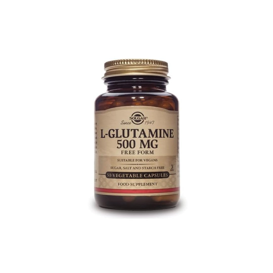 L-Glutamine 500 mg 50 Plantaardige Capsules