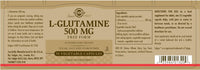 Thumbnail for L-Glutamine 500 mg 50 Plantaardige Capsules