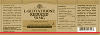 Thumbnail for L-Glutatión Reducido 50 mg 30 Cápsulas Vegetales