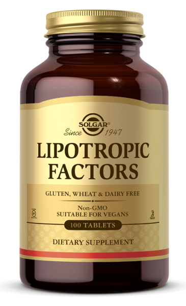 Lipotropic factors 100 tablets - front 2