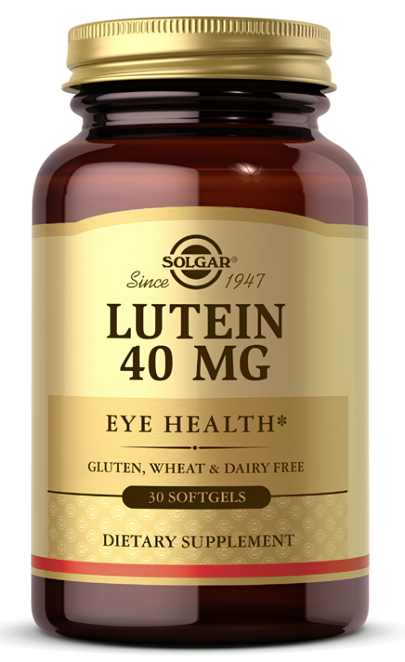 Lutein 40 mg 30 Softgels - front 2