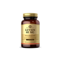 Thumbnail for A bottle of Solgar Lutein 40 mg 30 Softgels eye health.