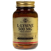 Thumbnail for L-Lysine 500 mg 50 Vegetable Capsules