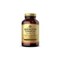 Thumbnail for Solgar's Quercetin Complex with Ester-C Plus vegetable capsules is a powerful supplement that supports immune health. Packed with the goodness of vitamin C, each Solgar bottle contains 60 capsules to promote overall well-being.