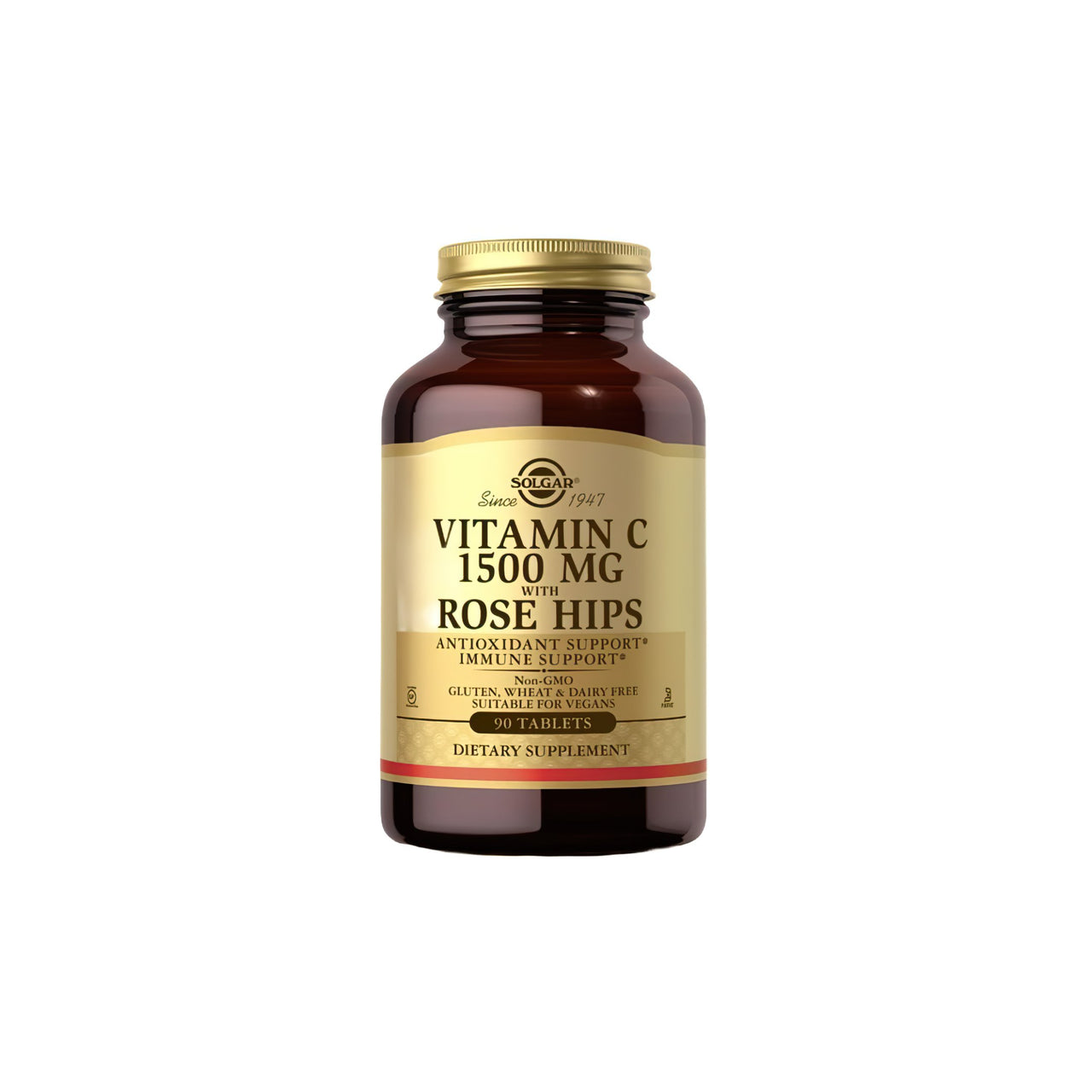 Vitamin C 1500 mg with Rose Hips 90 Tablets - front