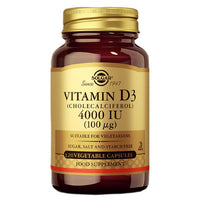Thumbnail for Vitamina D3 (Colecalciferol) 4000 UI (100 mcg) 120 Cápsulas Vegetales