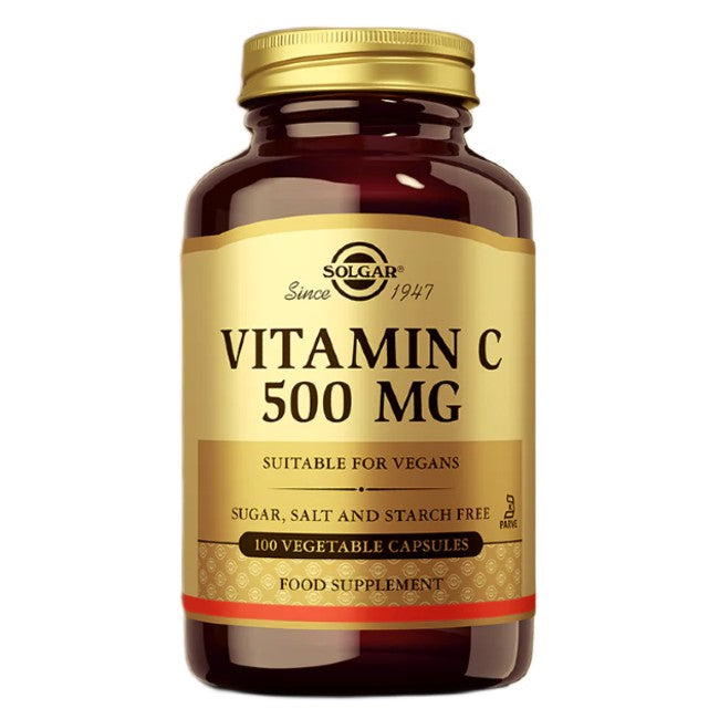 Vitamin C 500 mg 100 Vegetable Capsules