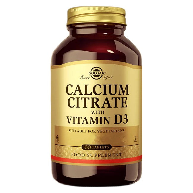 Calcium Citrate with Vitamin D3 60 Tablets