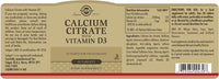 Thumbnail for Calcium Citrate with Vitamin D3 60 Tablets