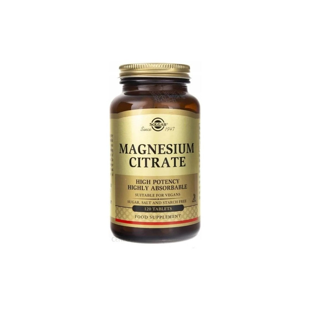 Magnesium Citrate 400 mg 120 Tablets - front