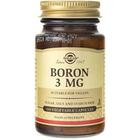 Thumbnail for Boron 3 mg 100 Vegetable Capsules - front 