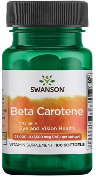 Beta-Carotene dietary supplement.