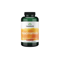 Thumbnail for Swanson Vitamin B-3 Niacinamide offers 250 capsules at 500 mg each, labeled for 