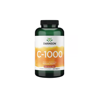 Thumbnail for Swanson's Vitamin C-1000 with Rose Hips offers 250 tablets, each providing 1000 mg of Vitamin C with antioxidant-rich rosehip for immune health.