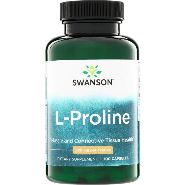 L-Proline 500 mg 100 Capsules