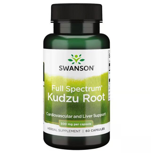 Kudzu Wortel 500 mg 60 Capsules