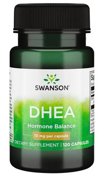 Thumbnail for Swanson's DHEA - 10 mg 120 capsules hormone balance capsules.